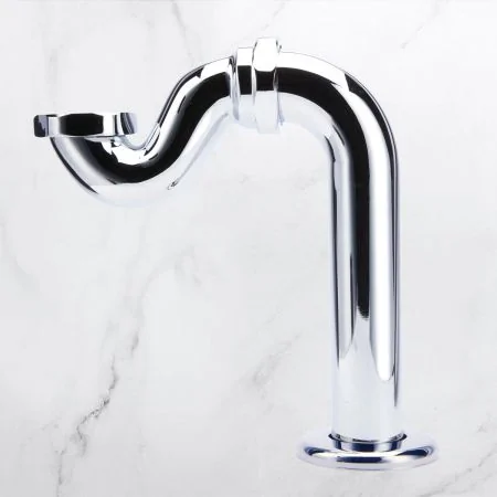 Shallow Seal Bath Trap - Chrome