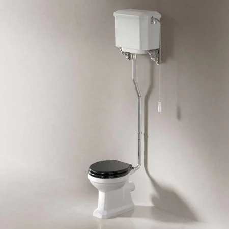Ashbee and Stone Tamar High Level Toilet - Angled