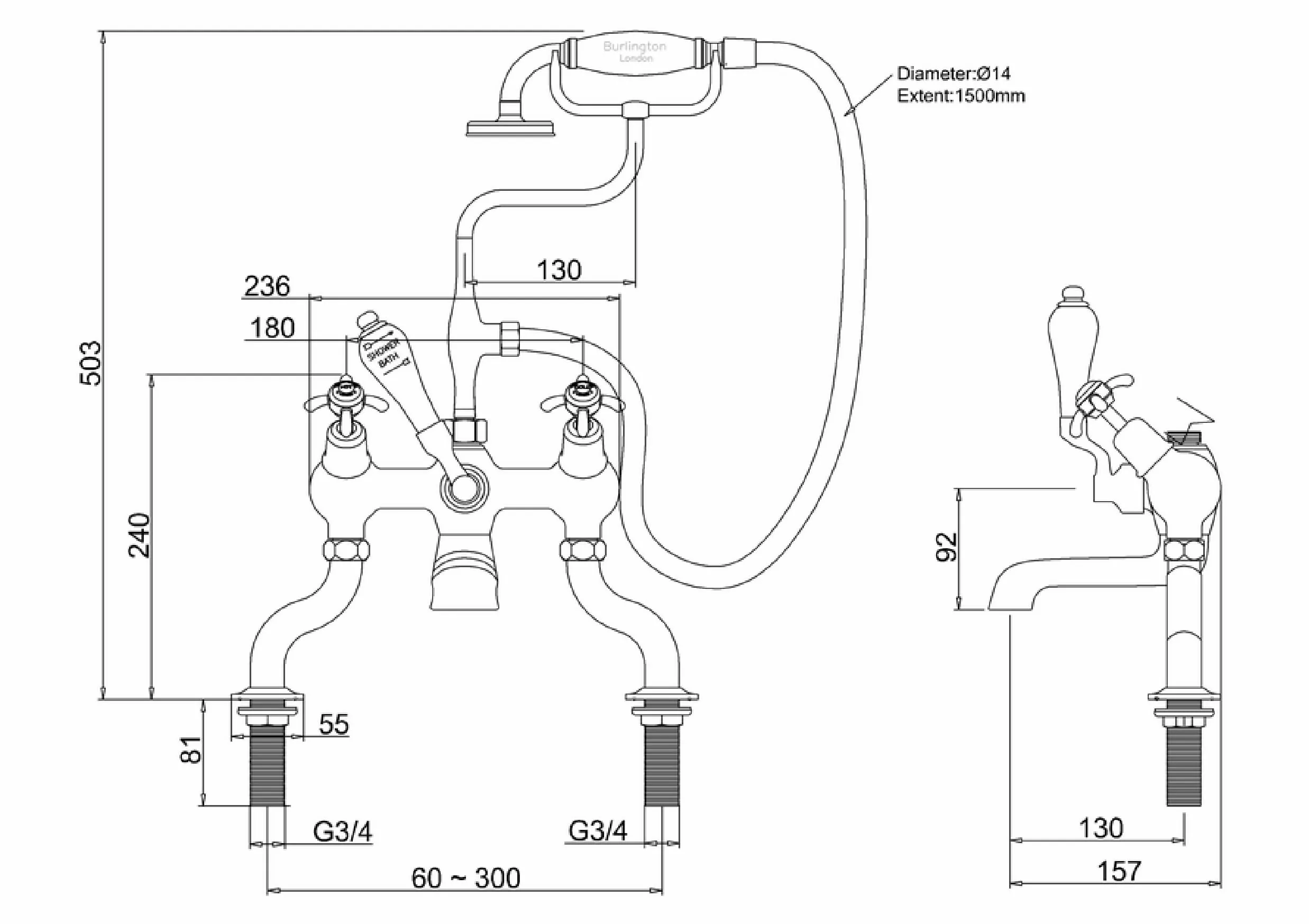 Specification drawing for - AN19