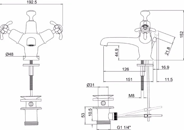 Specification drawing for - AN4