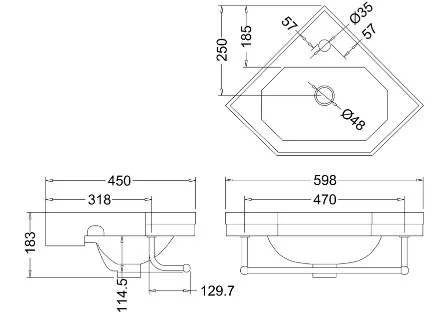 Specification drawing for - B10T8CHR