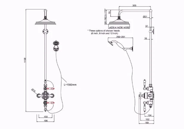 Specification drawing for - BAF3S-V17