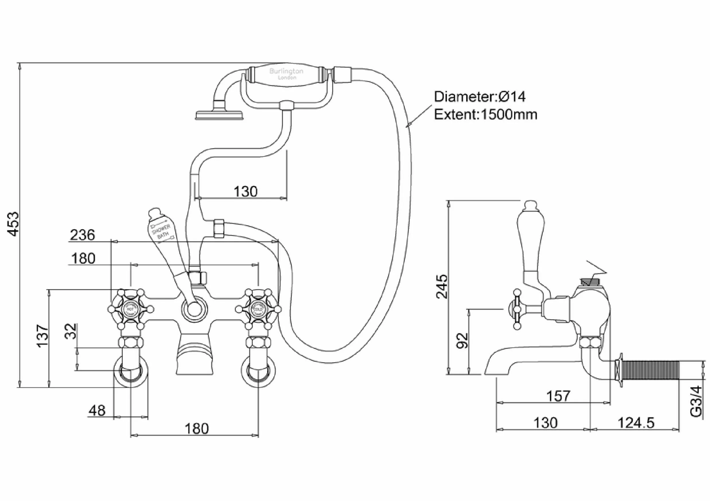 Specification drawing for - BI17