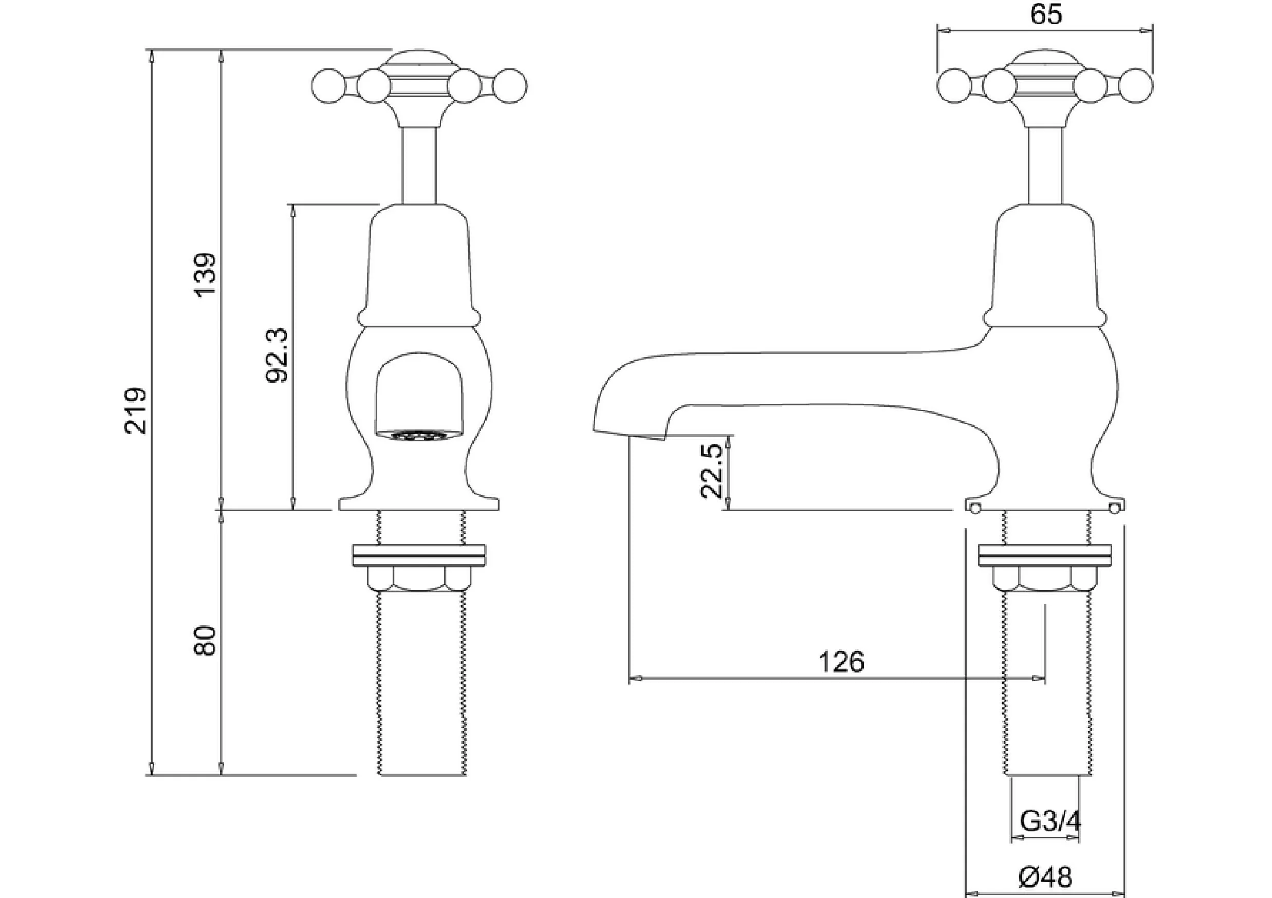 Specification drawing for - BI3