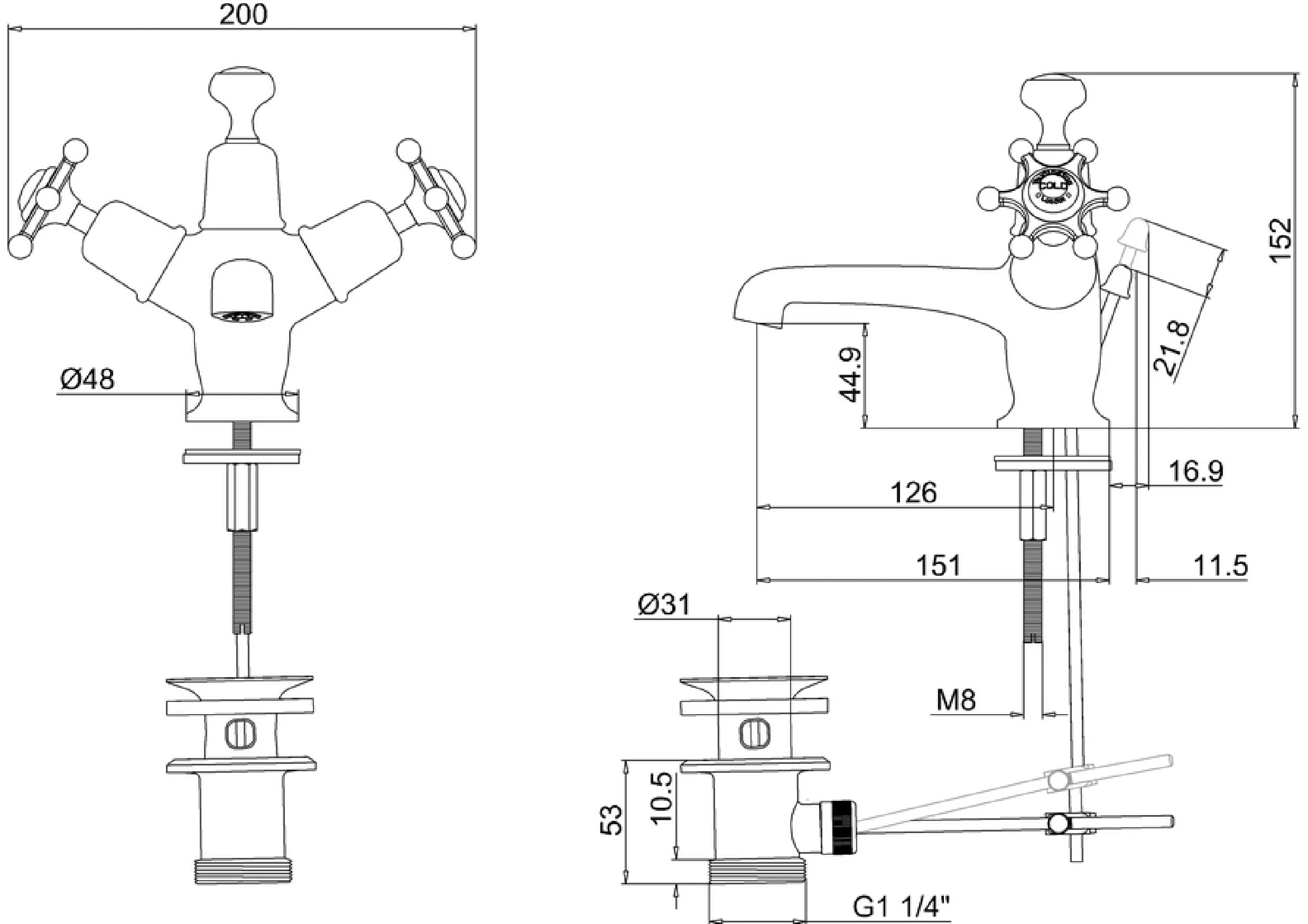 Specification drawing for - BI4