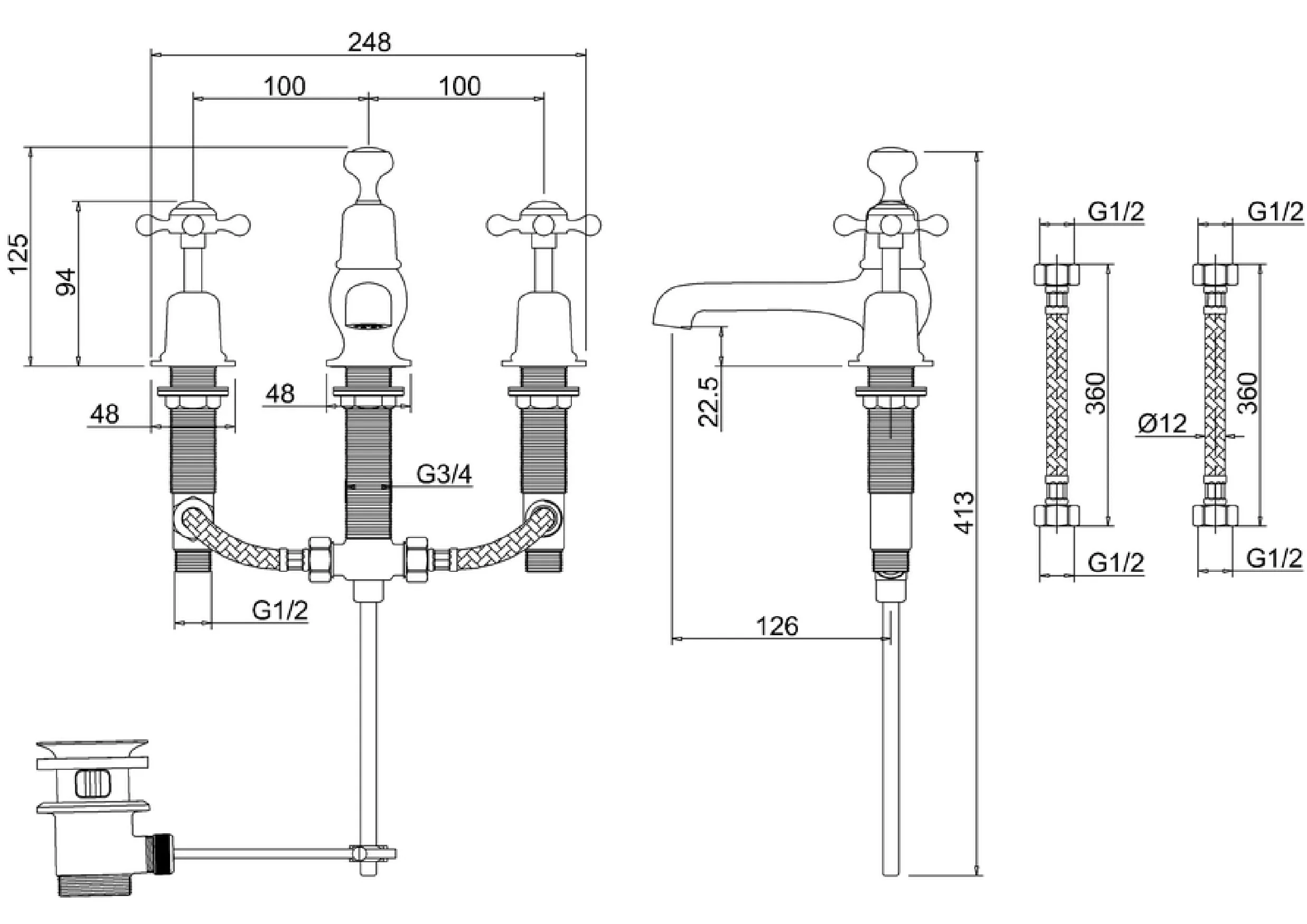 Specification drawing for - CL12