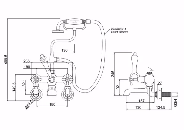 Specification drawing for - CLR17