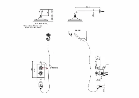 Specification drawing for - TF2S-V16-V33
