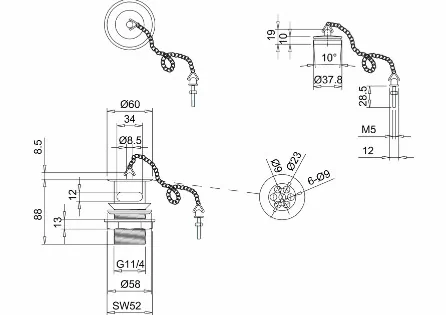 Specification drawing for - W1