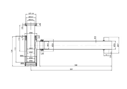 Specification drawing for - W13