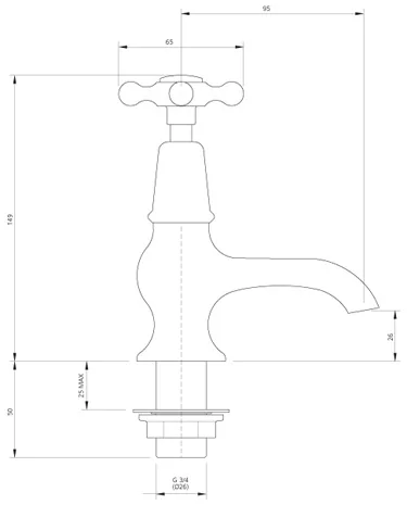 Specification drawing for - CH8054