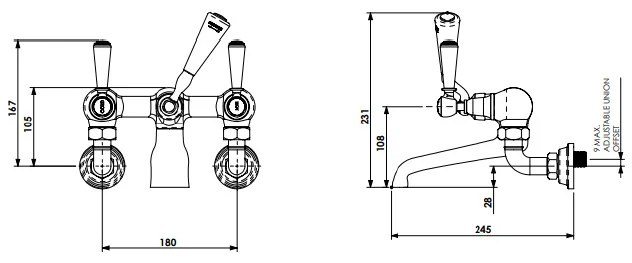 Specification drawing for - CIBC-BF-B-WM-CP