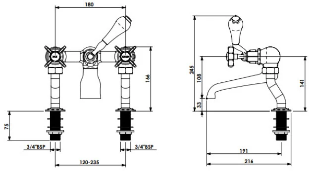 Specification drawing for - CIBC-BF-X-CP