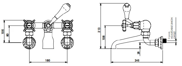 Specification drawing for - CIBC-BF-X-WM-CP