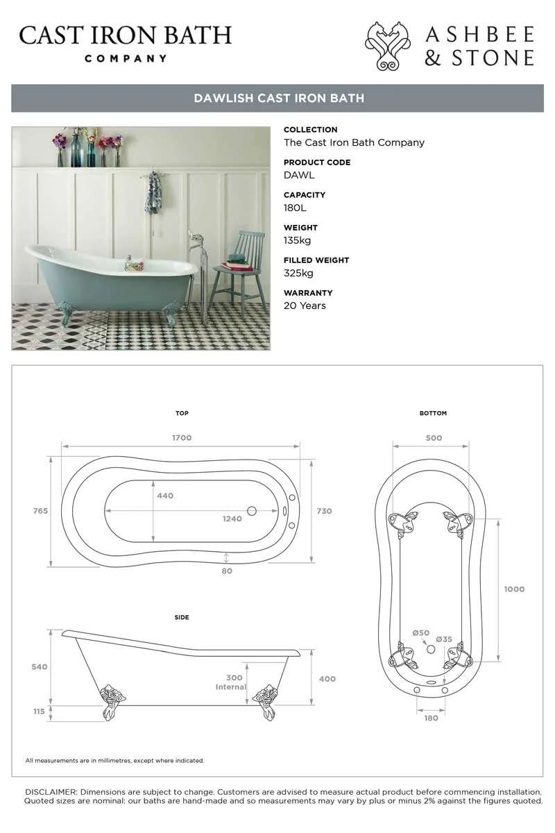 View Dawlish specification