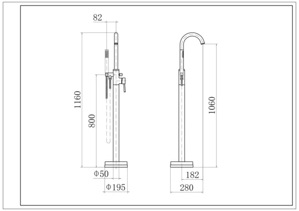 Specification drawing for - CIBC-T8000N-CR