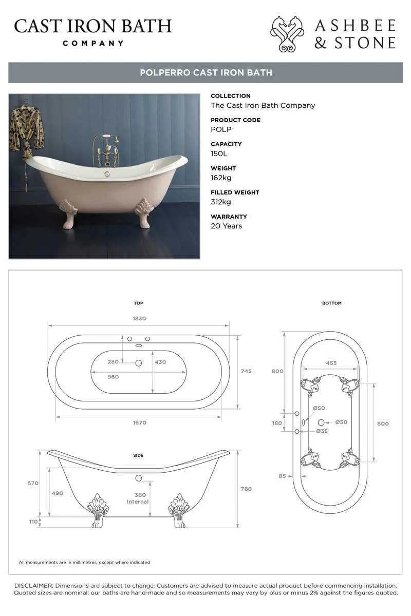 View Polperro specification