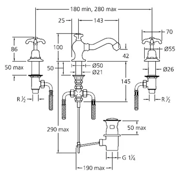 Specification drawing for - FH1204
