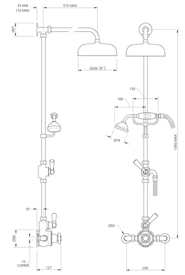 Specification drawing for - GD8704