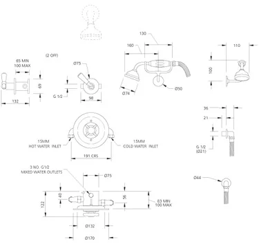 Specification drawing for - GD8803