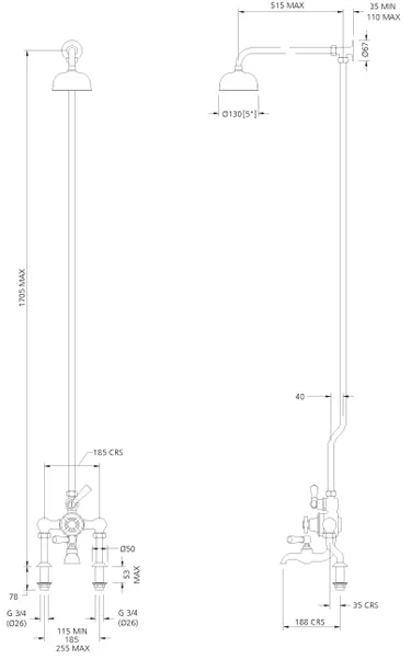 Specification drawing for - DM-GD8821