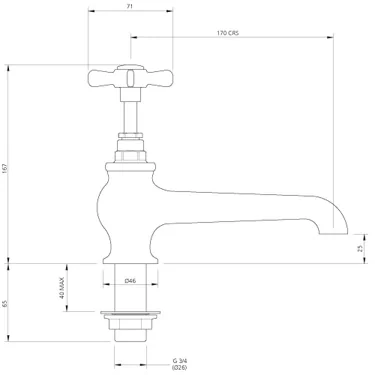 Specification drawing for - LB1450