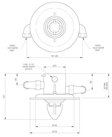 Specification drawing for - RT8800