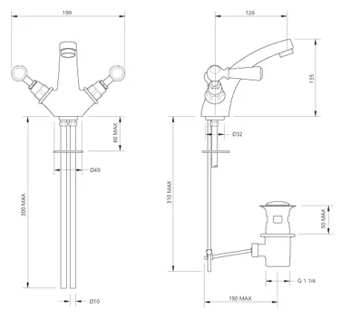 Specification drawing for - WL1185
