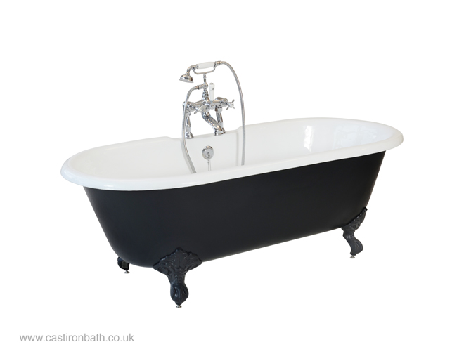 Millbrook roll top cast iron bath