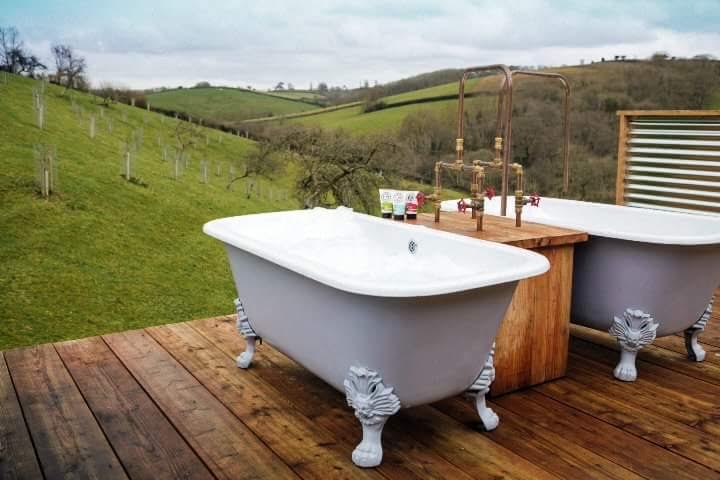 A bath with a view