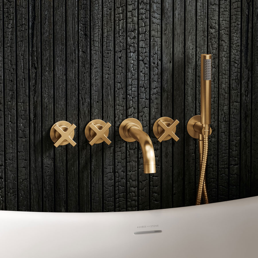 wall-mounted-5-hole-bath-shower-mixer-taps-matt-black-sq