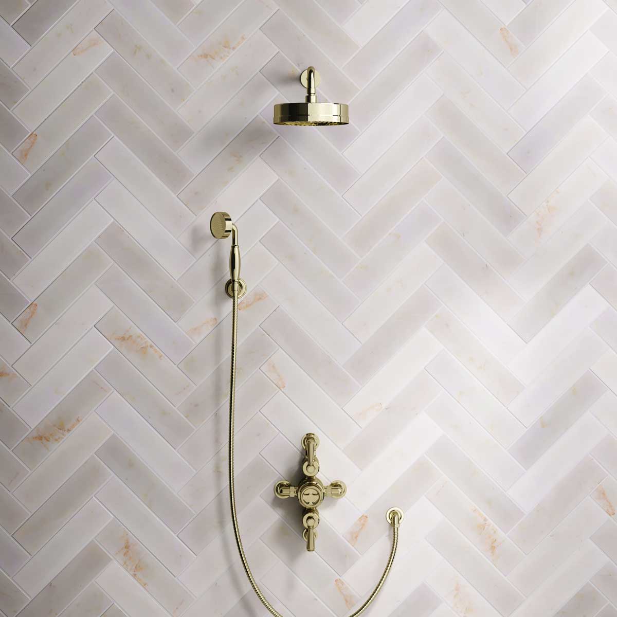 Klee Semi Exposed Shower With Handset Hook